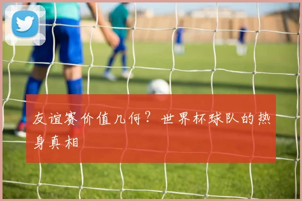 友谊赛价值几何？世界杯球队的热身真相
