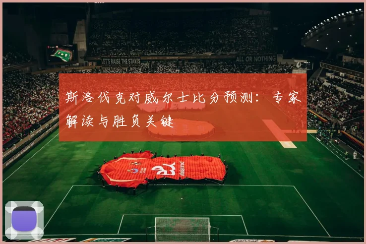 斯洛伐克对威尔士比分预测：专家解读与胜负关键